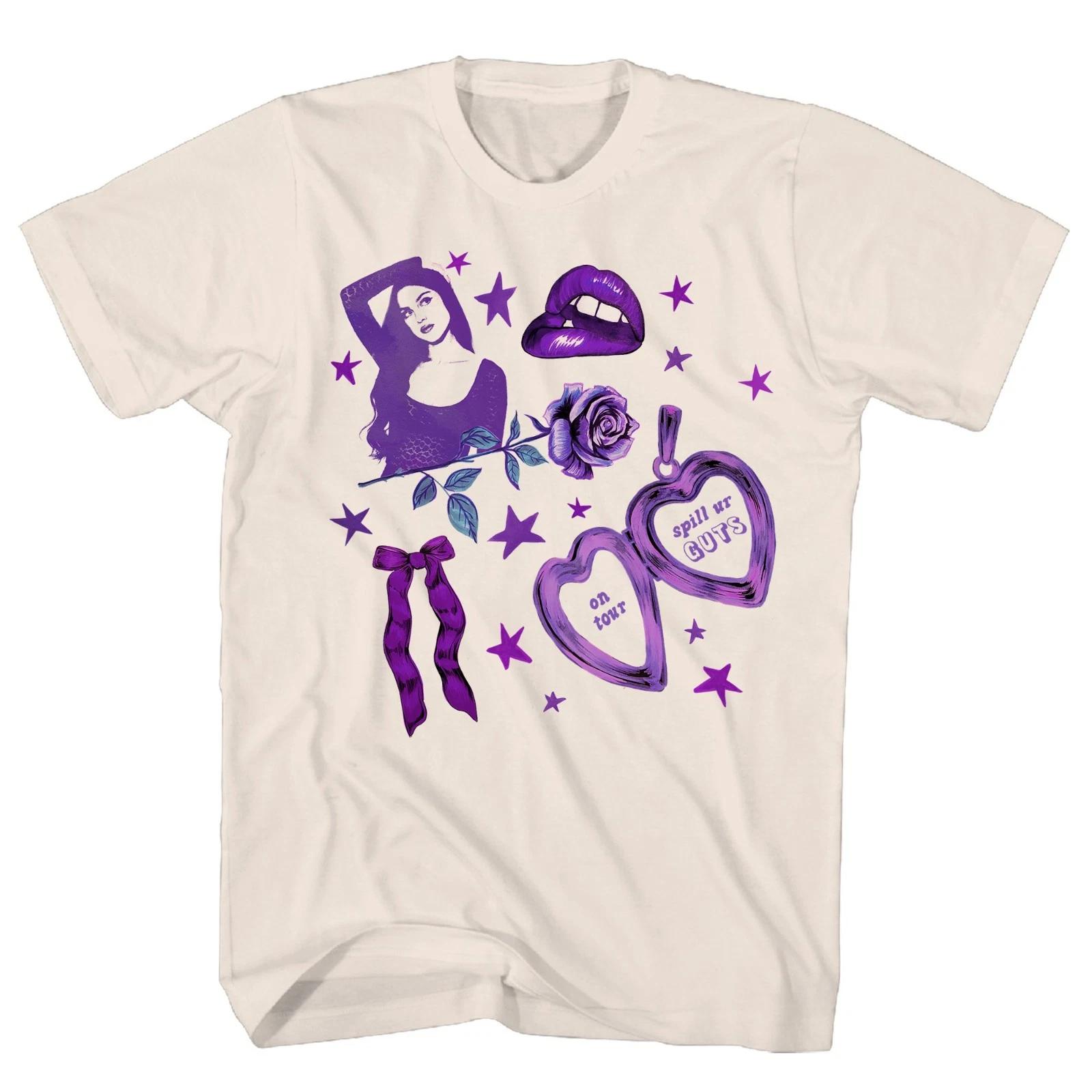 Olivia Rodrigo Tour Collage Mens T Shirt Music Classic Band Tee New Natural 2XL