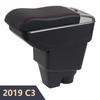 2019 C3 Car Center Armrest Box Accessories