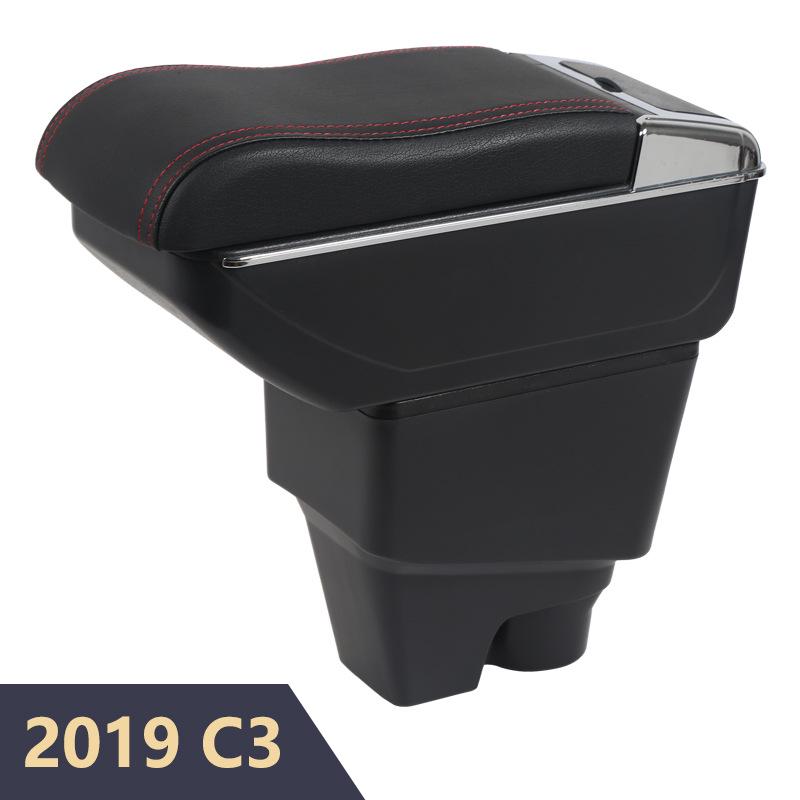 2019 C3 Car Center Armrest Box Accessories