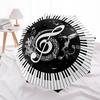 Music Notes Piano Keys themed Eight rib Automatic Folding Umbrella Is Suitable for Both Men and Women, Making It A Perfect Christmas and Val