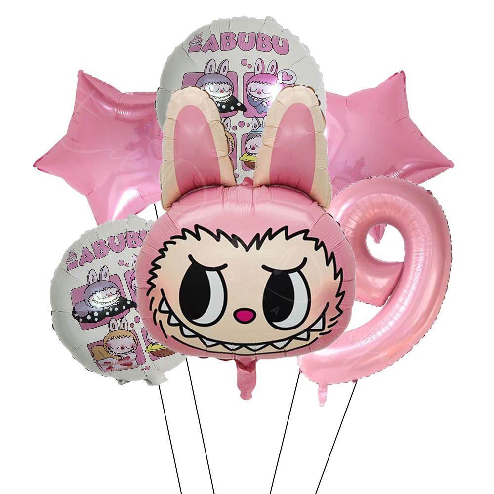 Cartoon Aluminum Film Balloon Set for Children's Birthday Party Background Decoration