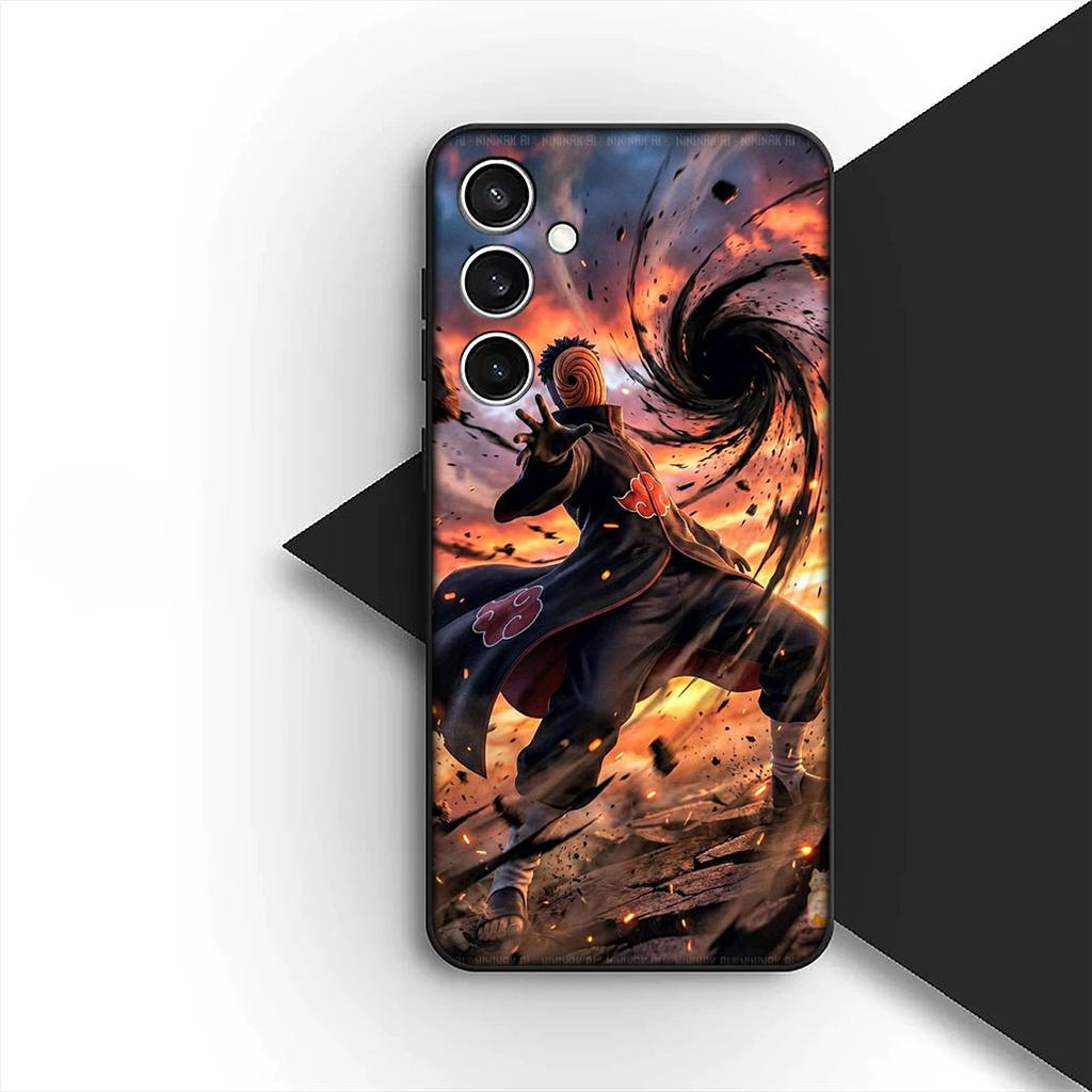 Cover for Samsung Galaxy S24 S25 S23 FE Ultra Plus S7 Edge S25+ S23+ A56 5G Casing Phone Case Comics Tobi Uchiha Obito Sasuke