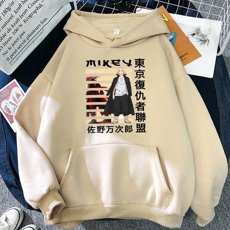 Tokyo Revengers Sano Manjirou Japan Anime Hoodies Men Women Streetwear Harajuku Fashion Hip Hop Oversized Long Sleeve Sweatshirt
