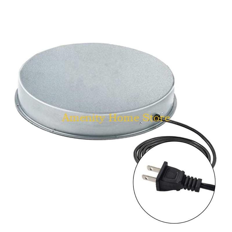 F26C Pet Poultry Drinker Heater Base for Chicken Water Heater for Winter Poultry Deicer Heated Base Durable
