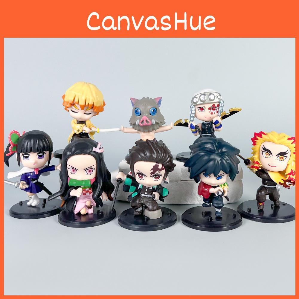 Demon Kimetsu Slayer No Yaiba Action Figure Cartoon Model Toy Gift Decoration