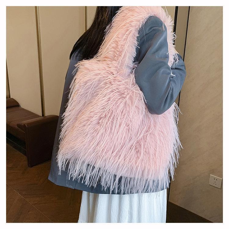 1 Stk. Neue Damen Party Bankett Haartasche Pendler Handtasche Modische Koreanische Achseltasche Schultertasche mit großem Fassungsvermögen