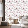 Wallpaper Roses in colors for living room and bedroom 50x1000