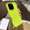 Matte Neon Color Liquid Silicone Cases For iPhone 16 15 14Pro 13 15 Pro Max  Shockproof Soft Back Cover for iPhone 16