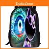 Poppy Playtime Chapter 4 Large Capacity Backpack 15in Laptop Sleeve Cartoon Anime Design Oxford Fabric For School Students Teens