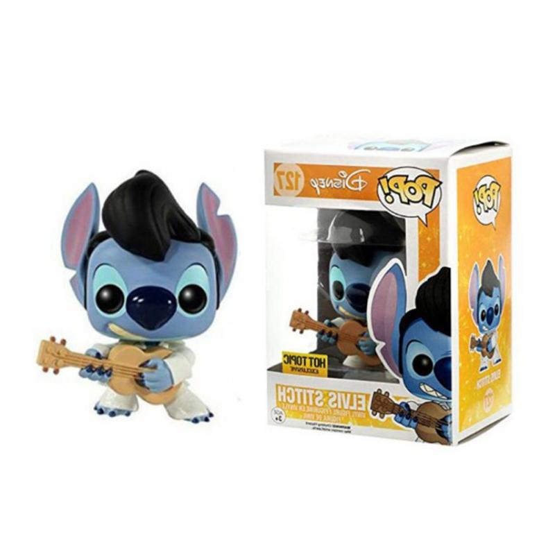 

Фігурка Funko Pop Ліло Стіч Прикраси 10 см Мила Мультяшна Лялька Іграшки Подарунки Для Шанувальників Дітей POP 127 + Protection Box