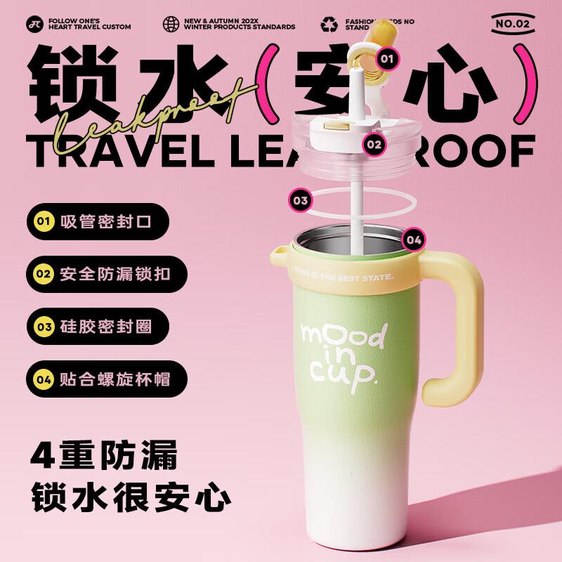 

Wushengwu Dalisui Guard 1300ml Ceramic Insulated Mug with Handle