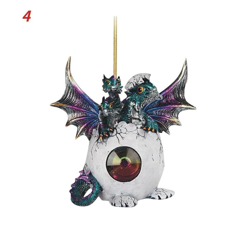 Acrylic Christmas Cute Dragon Baby Hanging Tree Ornaments Decorations Home Christmas Tree Decor Gifts Christmas Tree Ornament