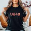 Colorful UB40 Retro Reggae T-Shirt Band Music Fan Unisex Gift Tee
