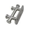 316 Stainless Steel Double Cross Boat Bollard Cleat Durable Marine Hardware Boat Accessories Mooring Column Cable Pile Mooring Pile