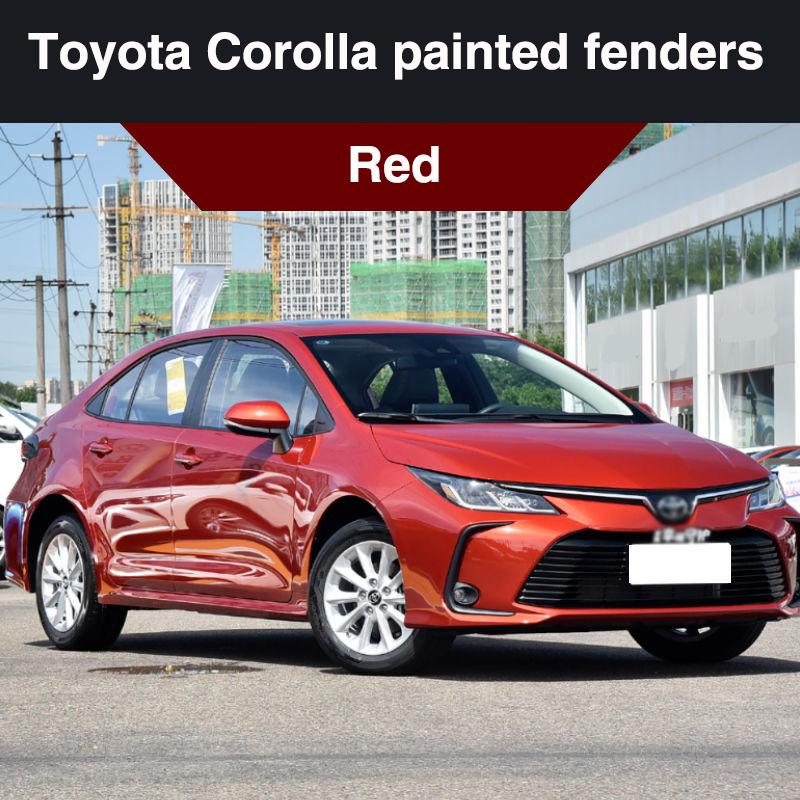 For Toyota Corolla  Accessories E210 ~2023 4x Car Mudguards Baking Paint MudFlaps Fender Protect Mud Guards Splash