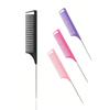 Stainless Steel Pointed Tail Comb, Professional Hair Styling & Parting Comb, Salon Hairdressing Tool,Suitable for Real Hair Wigs