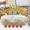 Garden Bed Cover 2 Pieces Rectangular Flower Protection With Drawstring Outdoor Plant Freeze Protection For Outdoor Garden