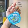 Mini Silicone Fun Whacamole Keychain For Car And Backpack Adorable Gift