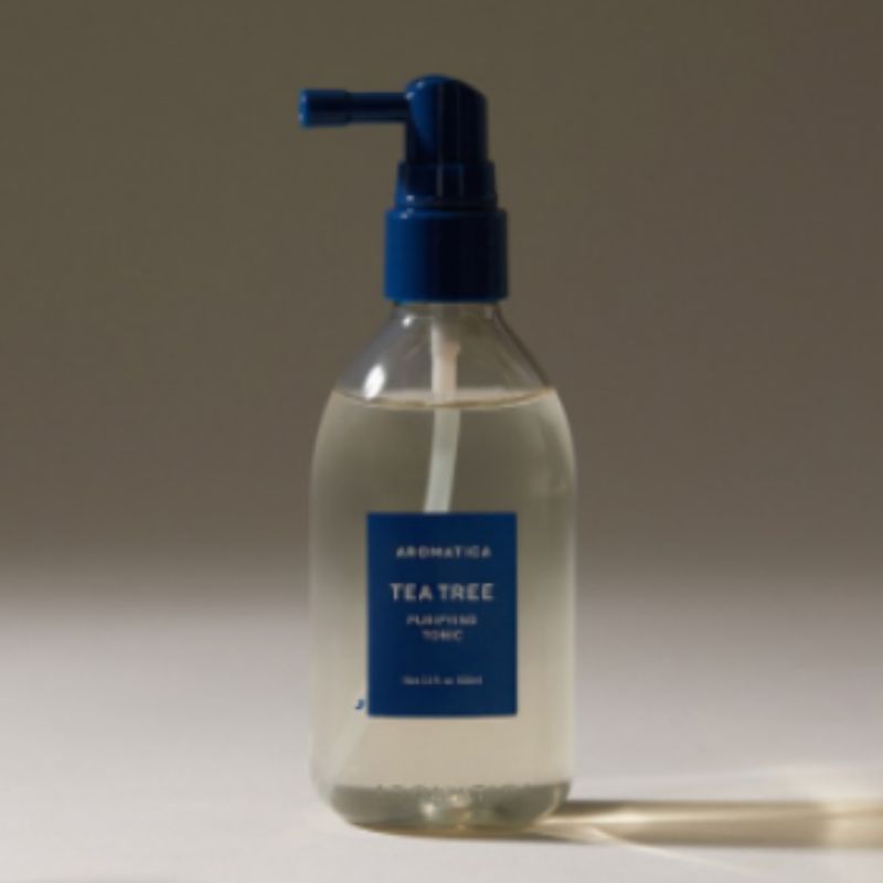 AROMATICA Tea Tree Purifying Tonic 100ml – Scalp Soothing & Sebum Control Treatment for Fresh, Healthy Hair