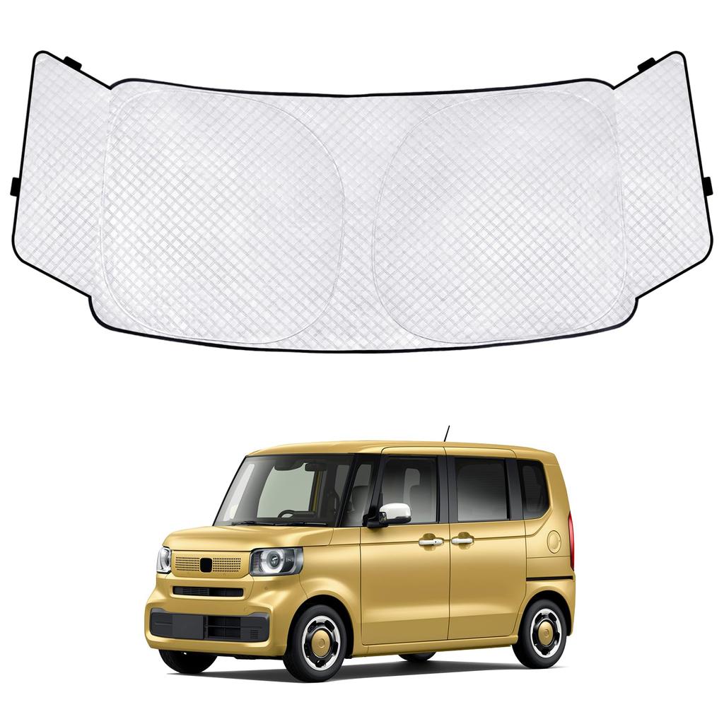 New Windshield Car Shade UV Light Heat UV Car Privacy Custom Part and Triangle Glass N-BOX JF5/6 (3rd Generation) Sunshade, Vehicle-Specific Sunshade,