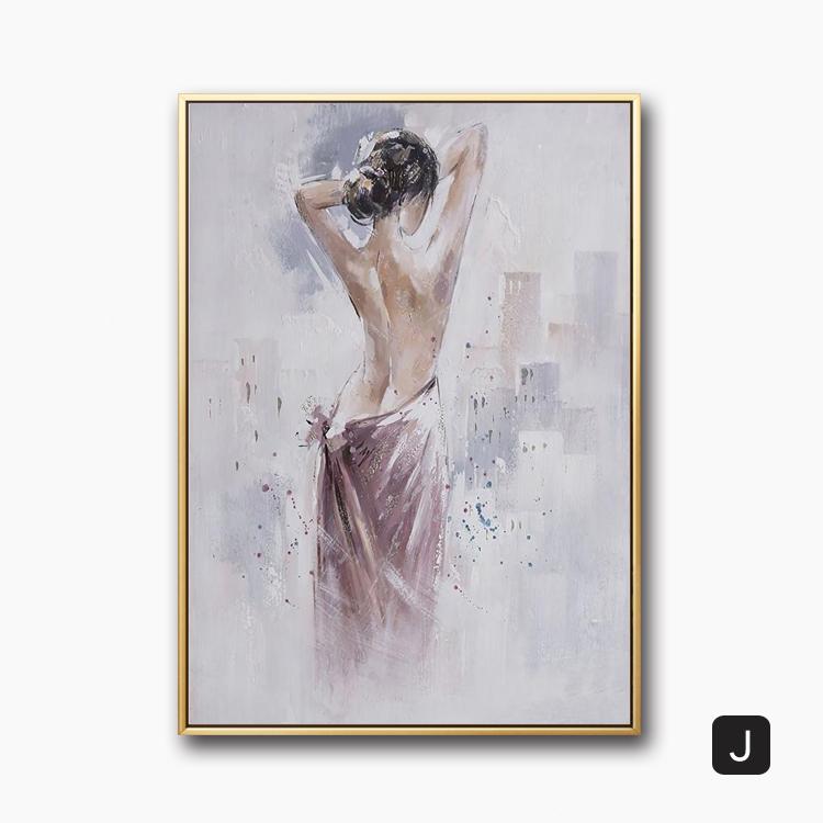 Modern Canvas Painting Ballet Girl Poster Dancing Girl Posters and Prints for Living Room Bedroom Home Decor Wall Art Cuadros