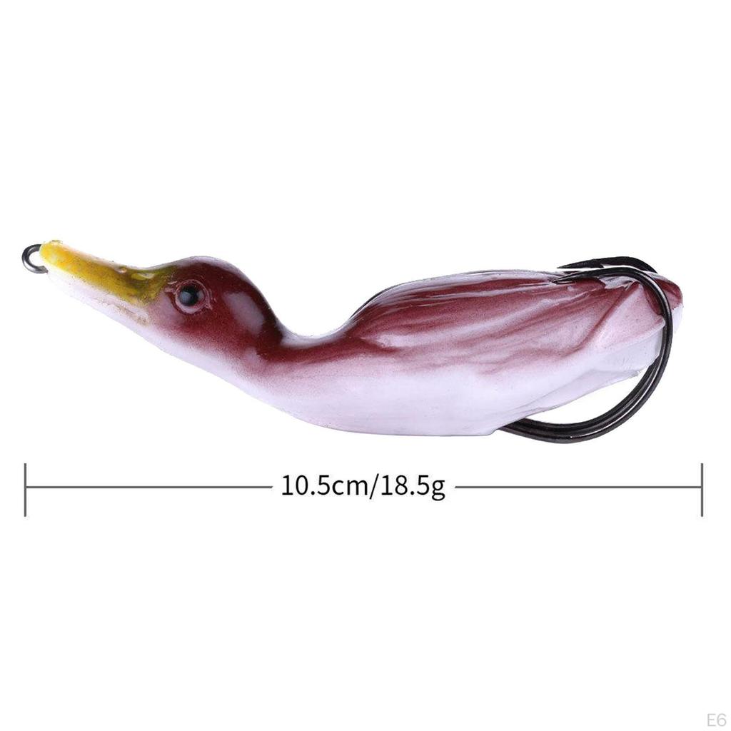 10.5cm -Wasser Fishing Duck Floating , Great for Freshwater And Saltwater