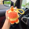 Cartoon Capybara Lulu Plush Keychain Cute Stuffed Animal Key Ring  Bag Charm