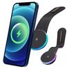 Alogy Car Holder For Magsafe With Wireless Charging 2-in-1 15W Black
