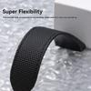 20mm 23mm Kundenspezifisches FKM-Gummiarmband für Cartier Santos Neues Fluorkautschuk-Uhrenarmband Tank SANTOS 100 Uhrenarmband mit Lederunterseite