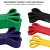 5 Weighted Resistance Bands - Yellow + Red + Black + Purple + Green