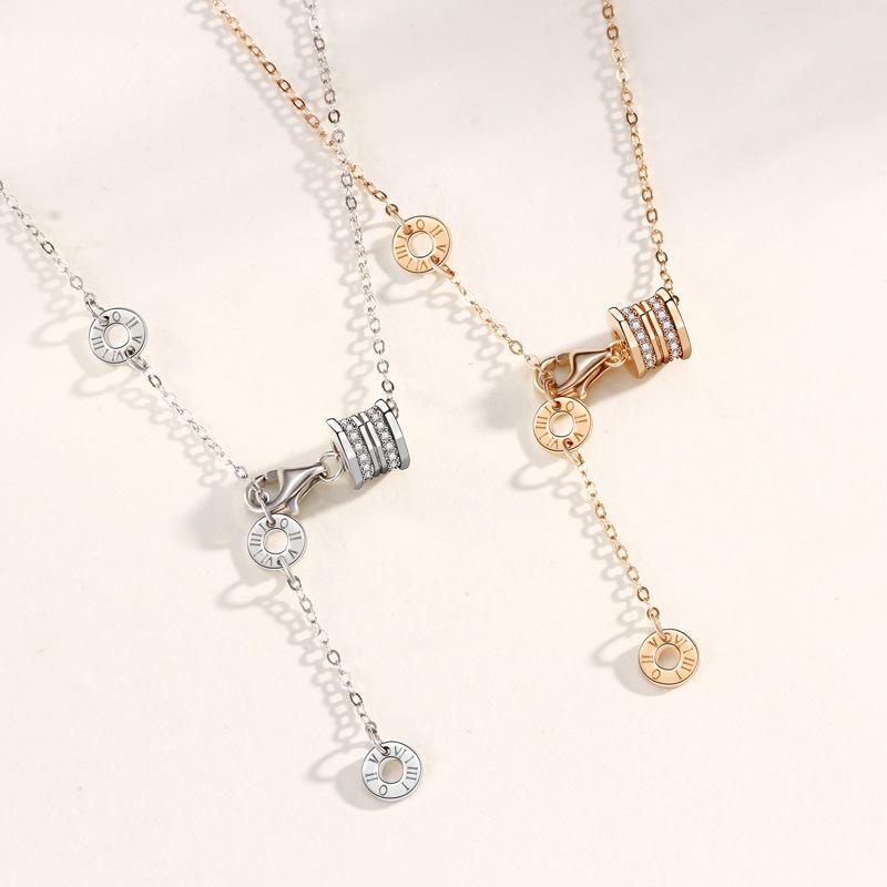 Small waist necklace women's simple niche design temperament pendant accessories