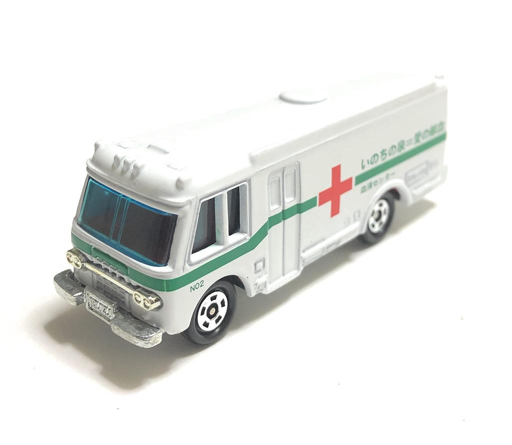 Tomica Museum Public Vehicle Museum Blood Donation M-07 [Isuzu Vehicle]