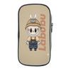 Labubu Cartoon Pen Bag The Monsters Printed Stationery Box Abubu Large Capacity Pencil Case Cute Anime Bags Student School Bag