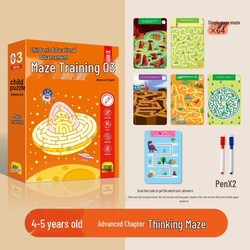 Children's Logic and Concentration Sudoku Maze Book: Early Education for Ages 3-6