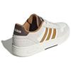 Adidas D PAD Anti Slip Wear Resistant Low Top Skateboard Shoes Unisex Beige Brown Sneakers JR8325