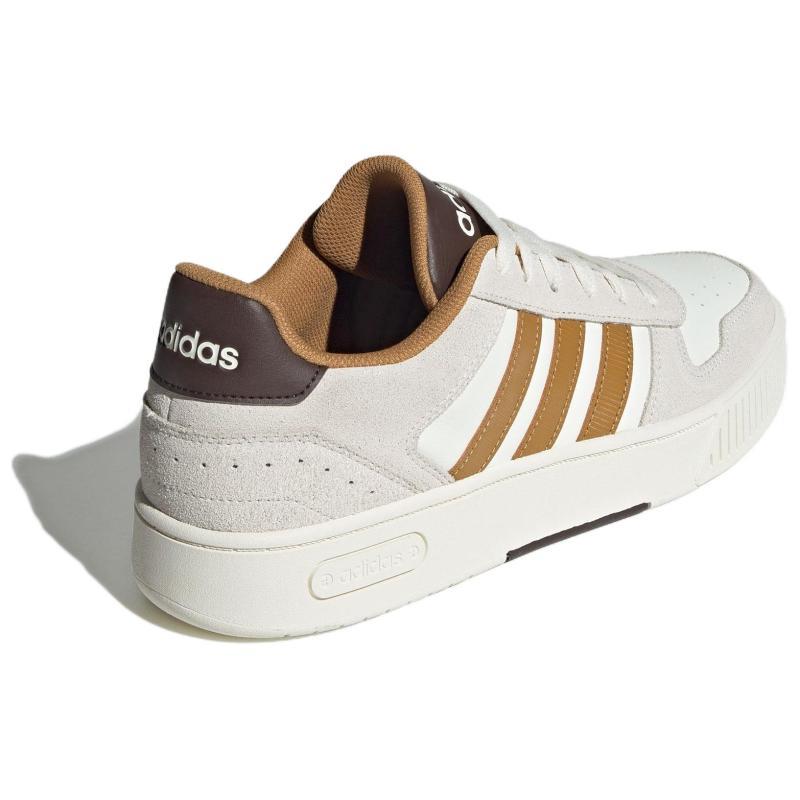 Adidas D PAD Anti Slip Wear Resistant Low Top Skateboard Shoes Unisex Beige Brown Sneakers JR8325