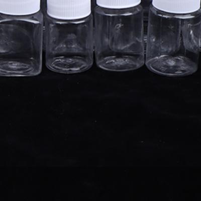 15-500ML Transparent Plastic Bottle Wide Mouth Medicine Bottle With Screw Lid Seal Vials Liquid Reagent Container Food Grade