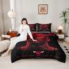 Tupac Shakur Theme Art Bedding Set (1 duvet cover, 2 pillowcases, duvet not included)
