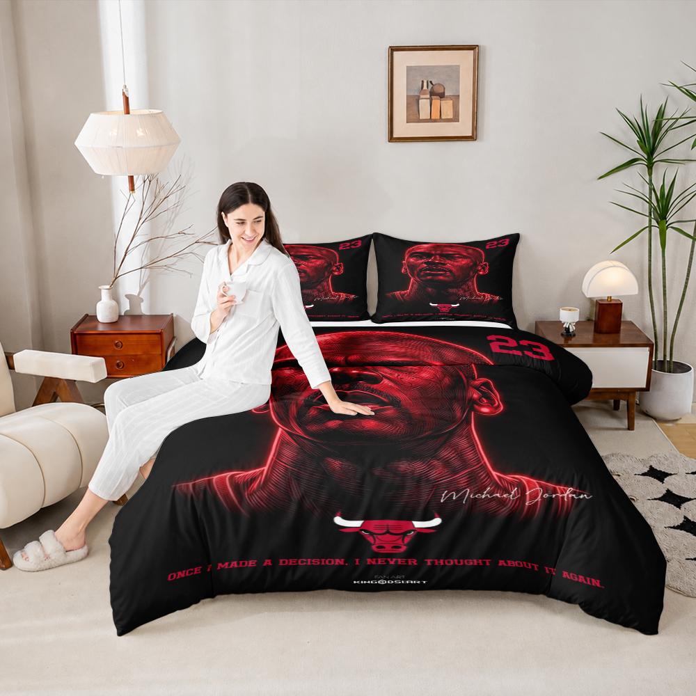 Tupac Shakur Theme Art Bedding Set (1 duvet cover, 2 pillowcases, duvet not included)