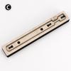 1pc Precision Leather Crafting Knife Mold - Long Handle, Steel Cutting & Stamping Template For Diy Leather Bag Straps