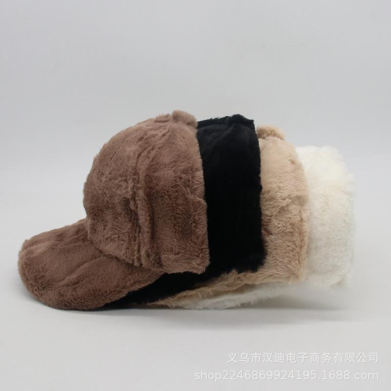 Foreign Thickened Casual Versatile Men'S And Women'S Hats Warm Baseball Caps Peaked Caps