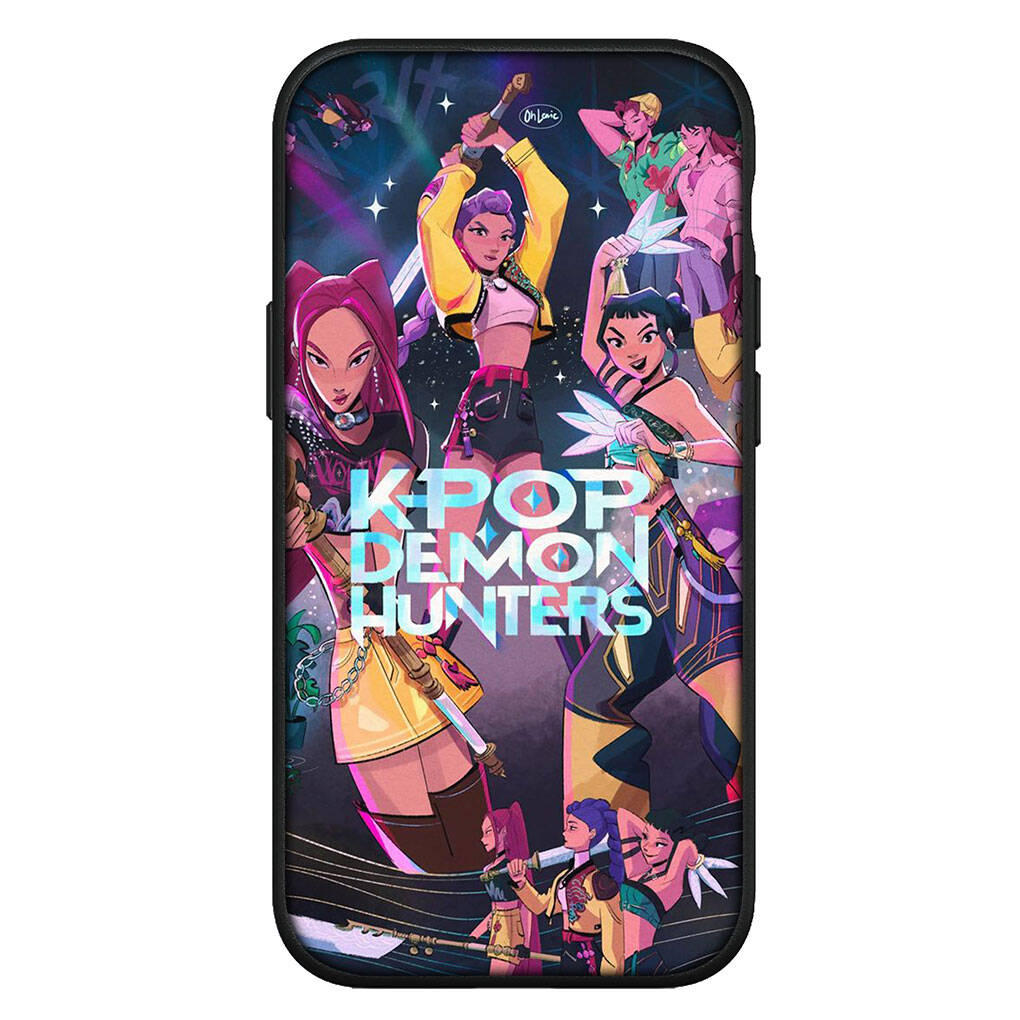 Für Samsung Galaxy S25 S24 S23 S22 Ultra FE Plus A17 A37 A57 A56 A55 A06 A16 A15 A36 A26 A35 A05 A25 A54 A34 Hülle Rumi KPopZoey Dämon X Jäger Mira