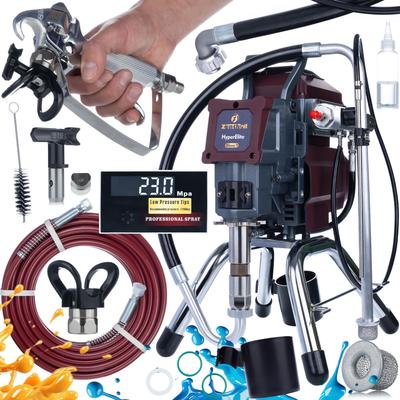 Zenthril Spritzgerät Blaze Y – Professionell 1200W | Druck 25MPa | Leistung 1,8L/min, Sprachsystem PL