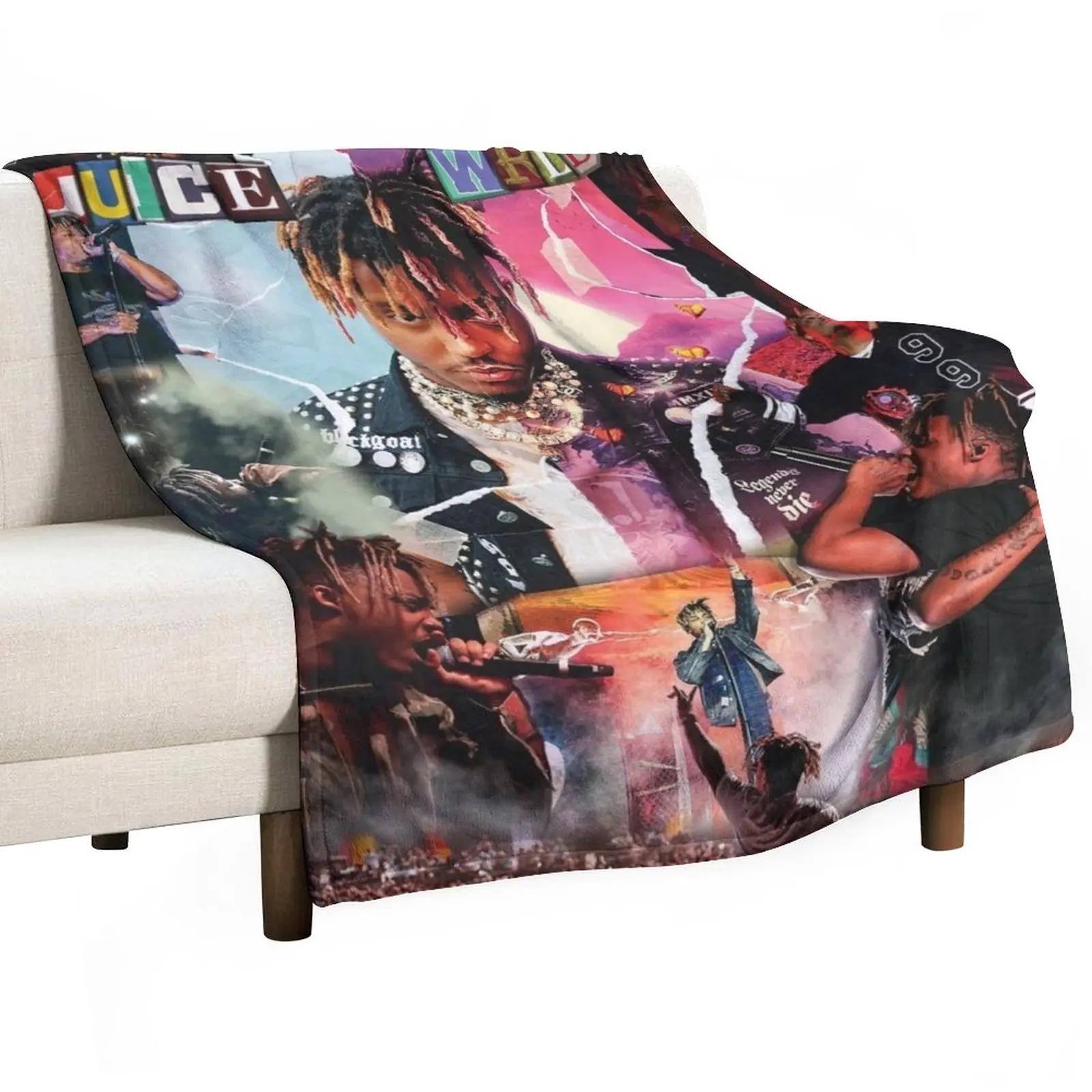 

juice wrld tour Throw Blanket throw blanket for sofa Luxury Brand Blanket Decorative Blankets 30x40in