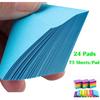 Mini Sticky Notes 1.5x2 Inches, Bright Colors Self-Stick Pads, 24 Pack, 75 Sheets/Pad,1800 Sheets