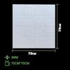 10pcs Foam 3D Roof Stickers Self-adhesive Ceiling Decorative Panels Waterproof Wallpaper Living Room Bedroom Home Decoration