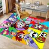 Colorful Cartoon Characters Carpet For Playroom Bedroom Living Room Sofa Home Decorkids Game Area Rug Nonslip Floor Mat