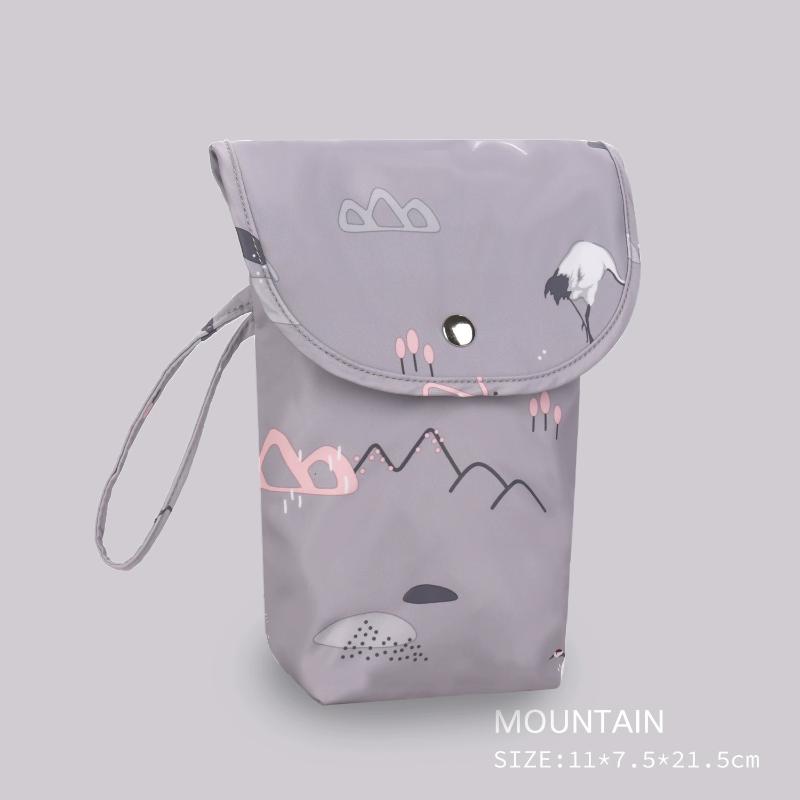 Borsa fasciatoio impermeabile Borsa bagnato/asciutto Borsa portaoggetti mamma Organizer per pannolini Borsa a mano da viaggio Borsa per passeggino