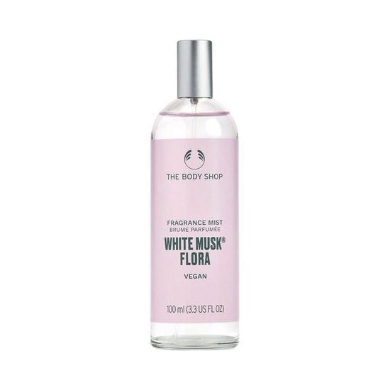 The Body Shop White Musk Flora Fragrance Body Mist 100ml (Vegan)