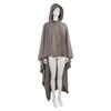 Star Wars Rey Cosplay Hooded Cape Halloween Costume Cloak Adult Kids